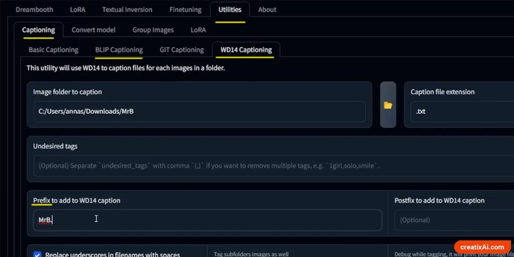 How to Train Lora Locally: Kohya Tutorial - SDXL - CreatixAI