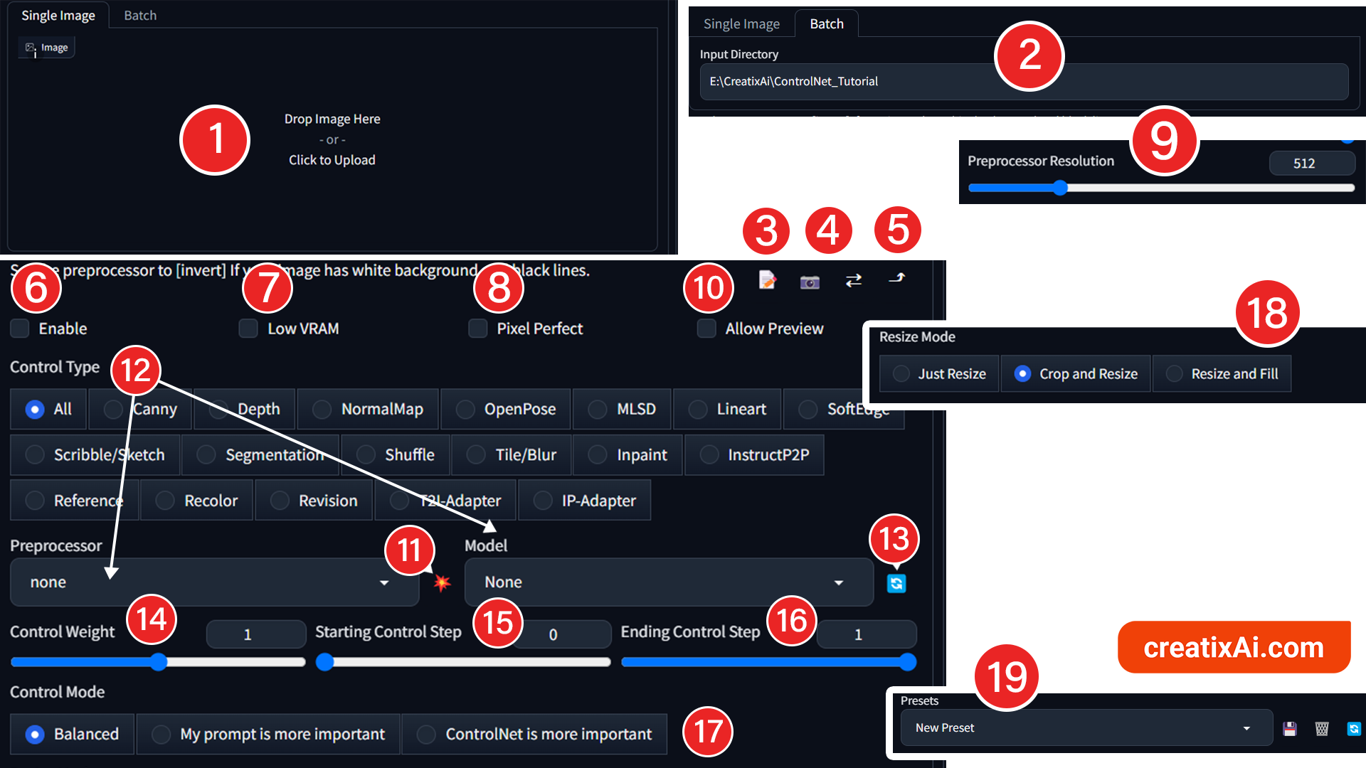 ControlNet all settings and features explained